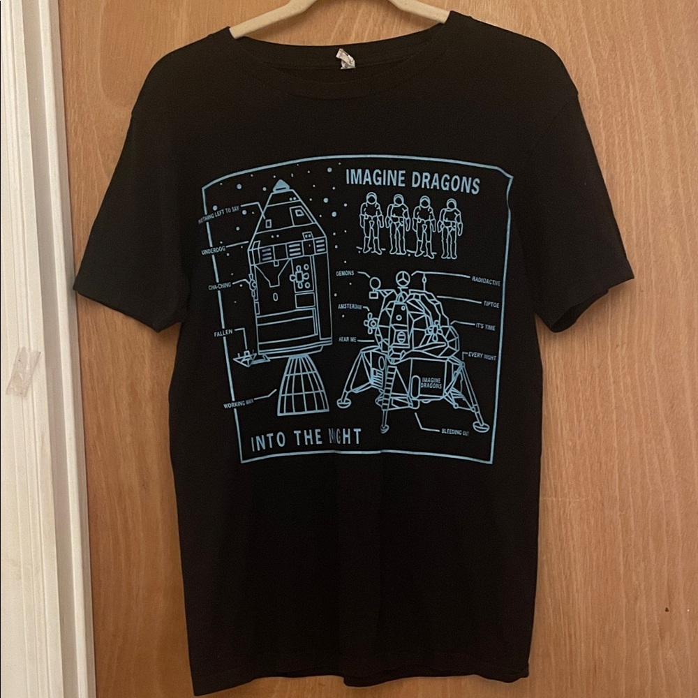 Imagine Dragons Into the Night T shirt size M